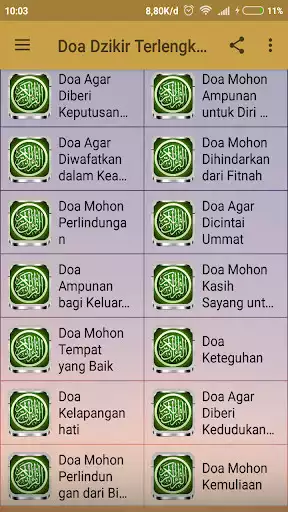 Play Doa  Dzikir Terlengkap