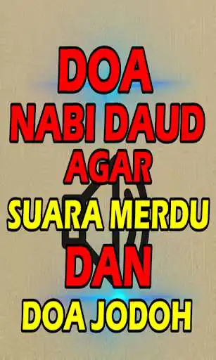 Play Doa Nabi Daud Agar Suara Merdu Dan Doa Jodoh as an online game Doa Nabi Daud Agar Suara Merdu Dan Doa Jodoh with UptoPlay