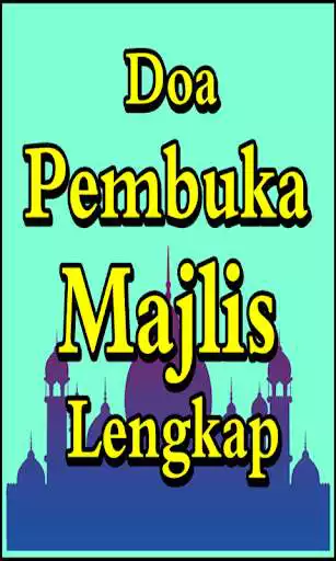 Play Doa Pembuka Majlis Lengkap