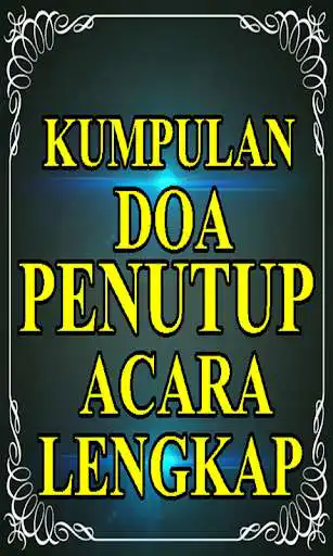Play Doa Penutup Acara Lengkap as an online game Doa Penutup Acara Lengkap with UptoPlay