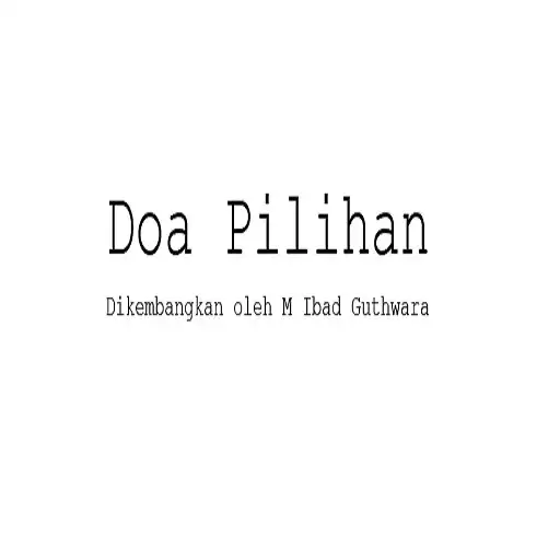 Play Doa Pilihan APK