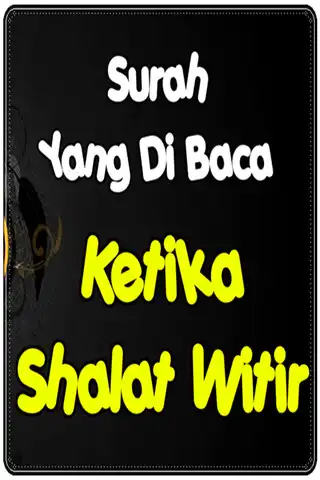 Play Doa Solat Witir Lengkap as an online game Doa Solat Witir Lengkap with UptoPlay