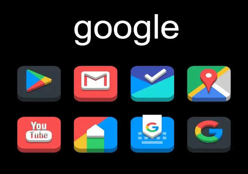Play Dock 3D - Icon Pack  and enjoy Dock 3D - Icon Pack with UptoPlay