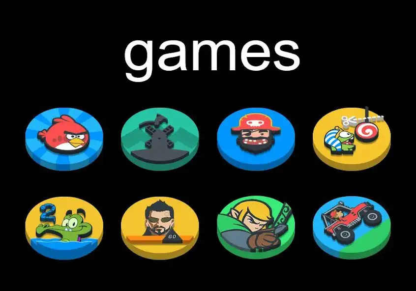 Play Dock Circle 3D - Icon Pack as an online game Dock Circle 3D - Icon Pack with UptoPlay