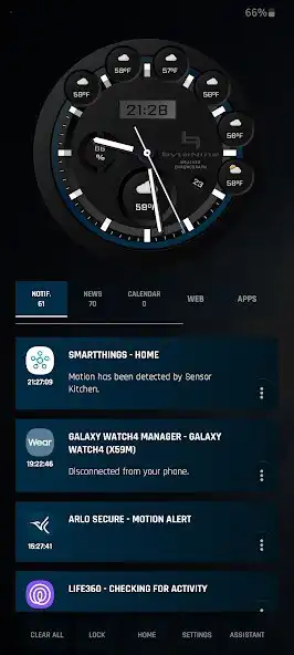 Play DockScreen - Fullscreen Clock  and enjoy DockScreen - Fullscreen Clock with UptoPlay