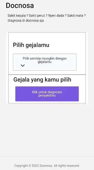 Play Docnosa -self diagnosis dokter and enjoy Docnosa -self diagnosis dokter with UptoPlay Play Docnosa -self diagnosis dokter and enjoy Docnosa -self diagnosis dokter with UptoPlay