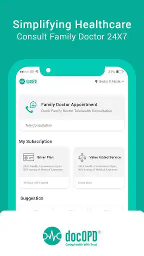 Play docOPD - Family Doctor Tele Consultation  and enjoy docOPD - Family Doctor Tele Consultation with UptoPlay