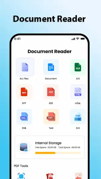 Play Doc Reader - Word, PPT, Excel  and enjoy Doc Reader - Word, PPT, Excel with UptoPlay