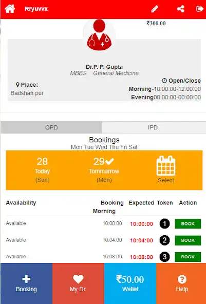 Play Doctor Booking Online as an online game Doctor Booking Online with UptoPlay