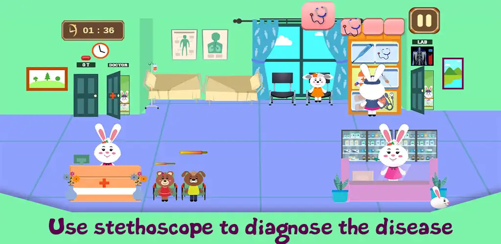 Play Doctor Games For Kids Offline  and enjoy Doctor Games For Kids Offline with UptoPlay