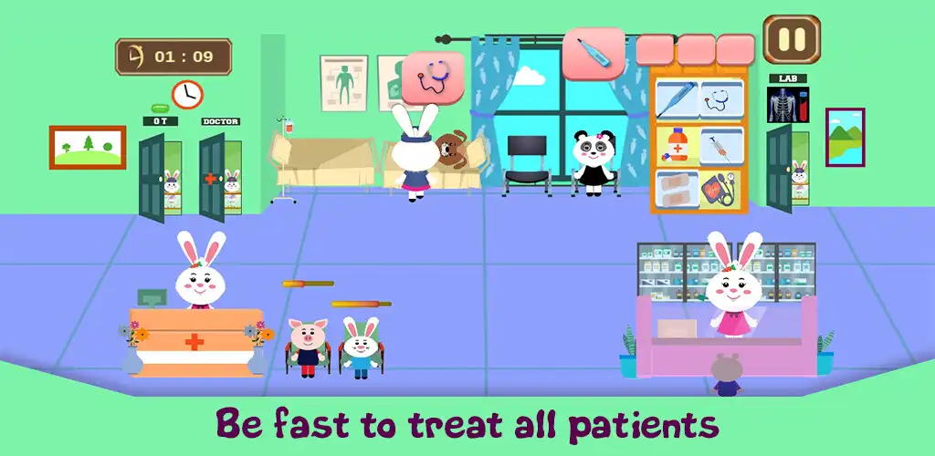 Play Doctor Games For Kids Offline as an online game Doctor Games For Kids Offline with UptoPlay