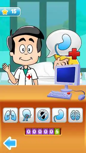 Play Doctor Kids 2 as an online game Doctor Kids 2 with UptoPlay