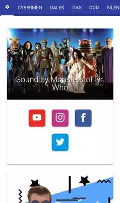 Play Doctor Who Monsters SoundBoard