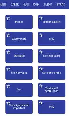 Play Doctor Who Monsters SoundBoard