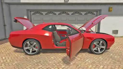 Play Dodge Challenger Driving Simulator as an online game Dodge Challenger Driving Simulator with UptoPlay