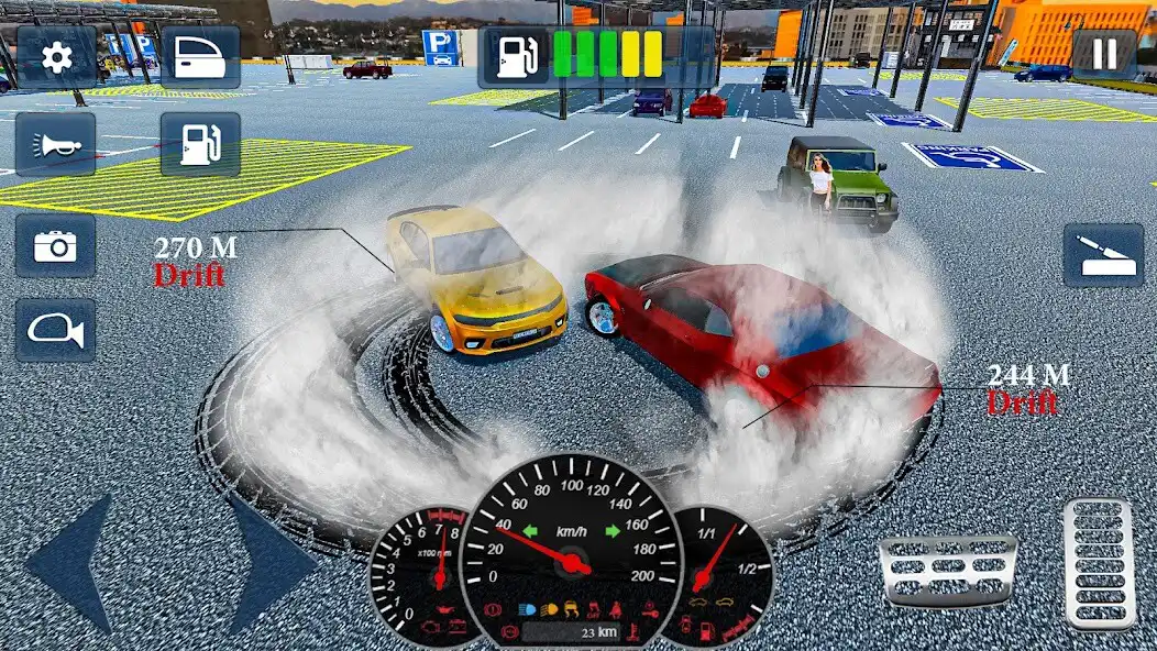 Play Dodge Charger Hellcat Drift 3D  and enjoy Dodge Charger Hellcat Drift 3D with UptoPlay