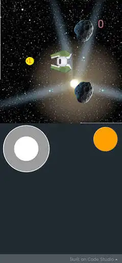 Play Dodge The Asteroid as an online game Dodge The Asteroid with UptoPlay