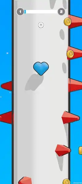 Play Dodge the Spikes 3D as an online game Dodge the Spikes 3D with UptoPlay