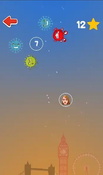Play Dodge The Virus as an online game Dodge The Virus with UptoPlay