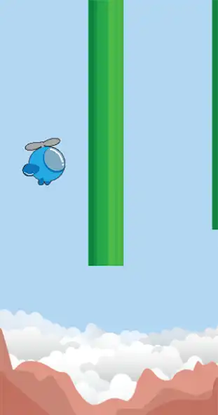 Play Dodging Copter as an online game Dodging Copter with UptoPlay
