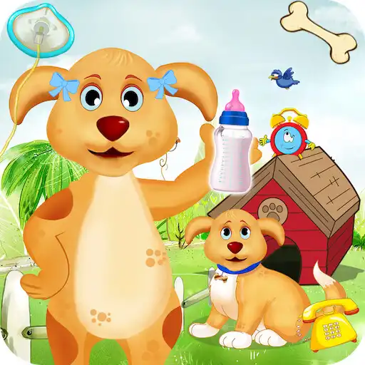 Play Dog Birth Newborn Puppy Care APK