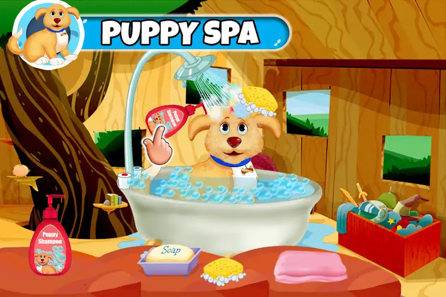 Play Dog Birth Newborn Puppy Care  and enjoy Dog Birth Newborn Puppy Care with UptoPlay