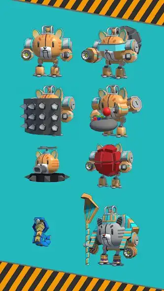 Play Dogbot VS Catbot as an online game Dogbot VS Catbot with UptoPlay