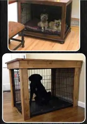 Play dog cage ideas