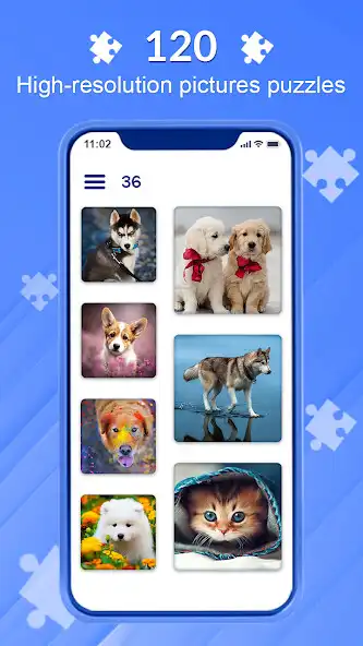 Play Dog  Cat Jigsaw Puzzles Game  and enjoy Dog  Cat Jigsaw Puzzles Game with UptoPlay