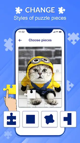 Play Dog  Cat Jigsaw Puzzles Game as an online game Dog  Cat Jigsaw Puzzles Game with UptoPlay