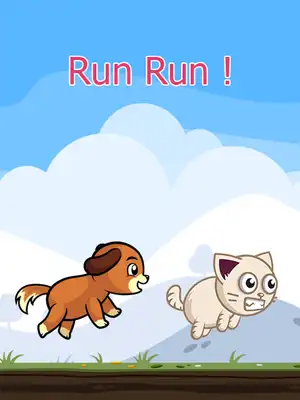 Play Dog  Cat Runner Game Free
