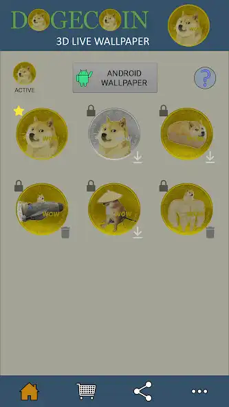 Play Dogecoin 3D Live Wallpaper  and enjoy Dogecoin 3D Live Wallpaper with UptoPlay