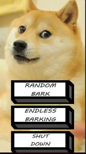 Play Doge Dog Barking Noise Simulator (Dog Bark Sounds) as an online game Doge Dog Barking Noise Simulator (Dog Bark Sounds) with UptoPlay
