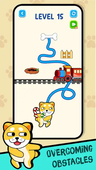 Play Doge Home Rush : Puzzle Draw as an online game Doge Home Rush : Puzzle Draw with UptoPlay