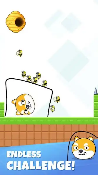 Play Doge Puzzle: Draw Line To Save as an online game Doge Puzzle: Draw Line To Save with UptoPlay