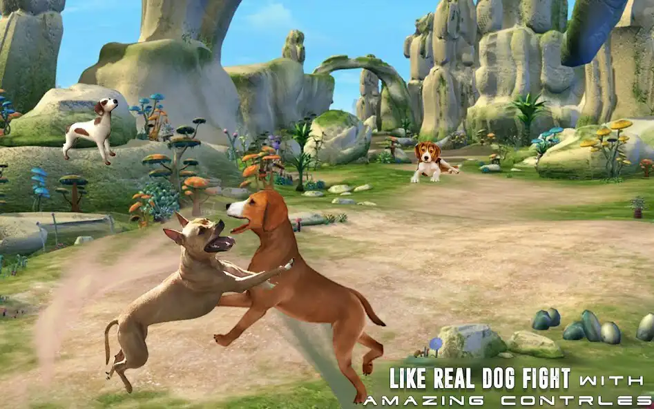 Play Dog Fighting Simulator - Anima  and enjoy Dog Fighting Simulator - Anima with UptoPlay