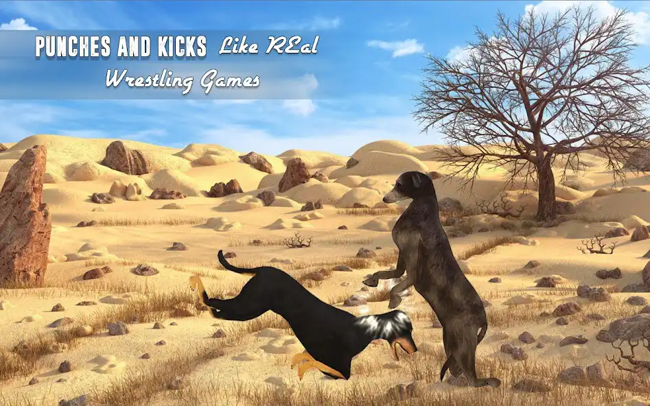 Play Dog Fighting Simulator - Anima as an online game Dog Fighting Simulator - Anima with UptoPlay