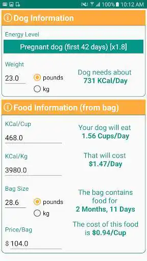 Play Dog Food Calculator Play Dog Food Calculator