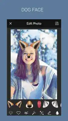 Play Doggy Face Filter for Snapchat