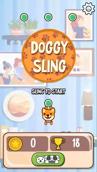 Play Doggy Sling  and enjoy Doggy Sling with UptoPlay