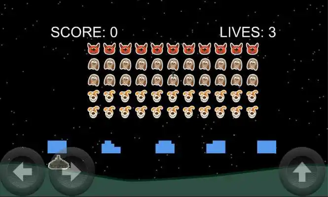 Play Dog Invaders From Outer Space