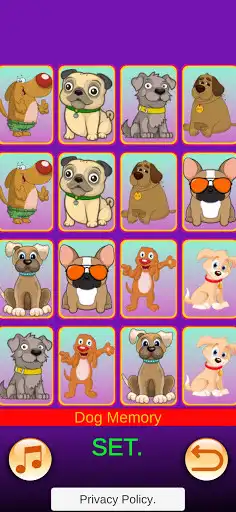 Play Dog Memory  and enjoy Dog Memory with UptoPlay