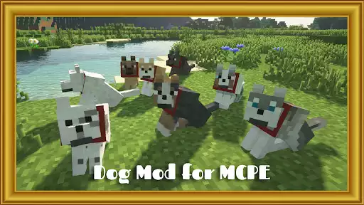 Play Dog Mod for MCPE as an online game Dog Mod for MCPE with UptoPlay