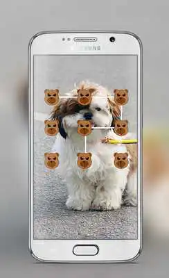 Play Dog Pattern Lock Screen Play Dog Pattern Lock Screen