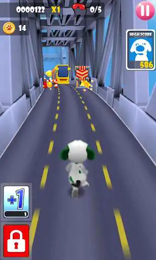 Play Dog Run as an online game Dog Run with UptoPlay