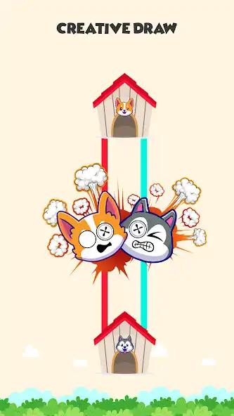 Play Dog rush: Draw to save games  and enjoy Dog rush: Draw to save games with UptoPlay