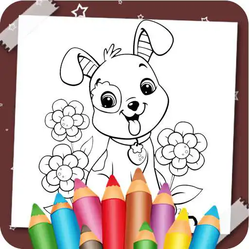 Free play online Dogs Coloring Pages APK