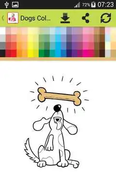 Play Dogs Coloring Pages