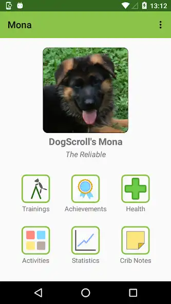 Play DogScroll - Dog Training Diary as an online game DogScroll - Dog Training Diary with UptoPlay