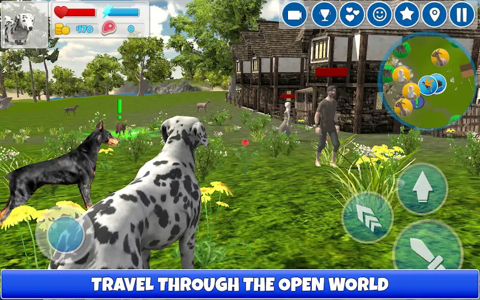 Play Dog Simulator 3D  and enjoy Dog Simulator 3D with UptoPlay